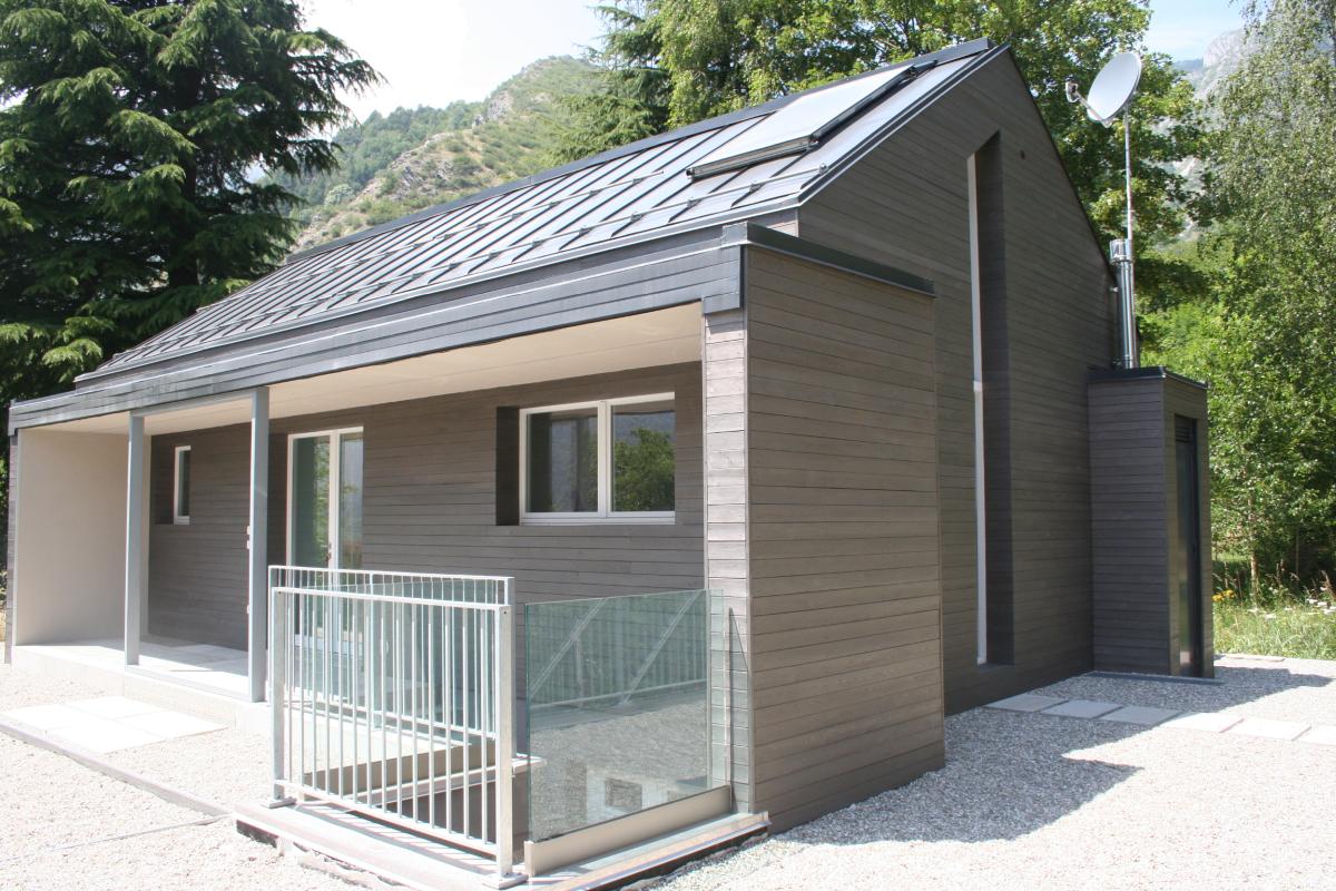 Rivestimento nuovo edificio